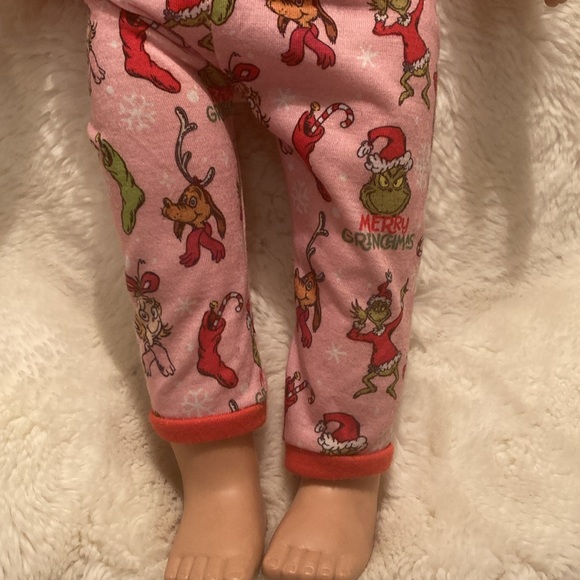 My life 18 inch blonde doll with grinch costume like new Christmas - Picture 5 of 6